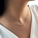 گردنبند طلا سوپر لوکس گوی و هرمس