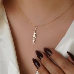 گردنبند دوریکا طرح Love